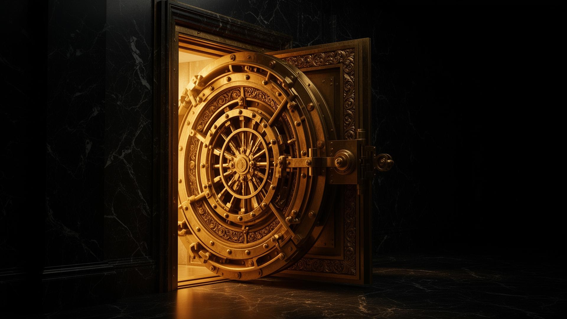 Secure vault interior